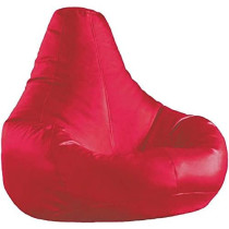 BigMini Rentals Bean Bag Soft And Comfortable Lounger Chair Living Room Furniture And Outdoor Furniture,Tear Drop Model Red Colour