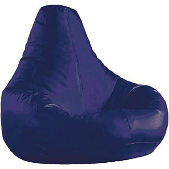 BigMini Rentals Bean Bag Soft And Comfortable Lounger Chair Living Room Furniture And Outdoor Furniture,Tear Drop Model Navy Colour