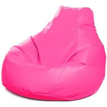 BigMini Rentals Bean Bag Soft And Comfortable Lounger Chair Living Room Furniture And Outdoor Furniture,Pink Colour