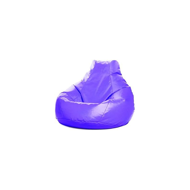 BigMini Rentals Bean Bag Soft And Comfortable Leather Lounger Chair Living Room Furniture And Outdoor Furniture,Purple
