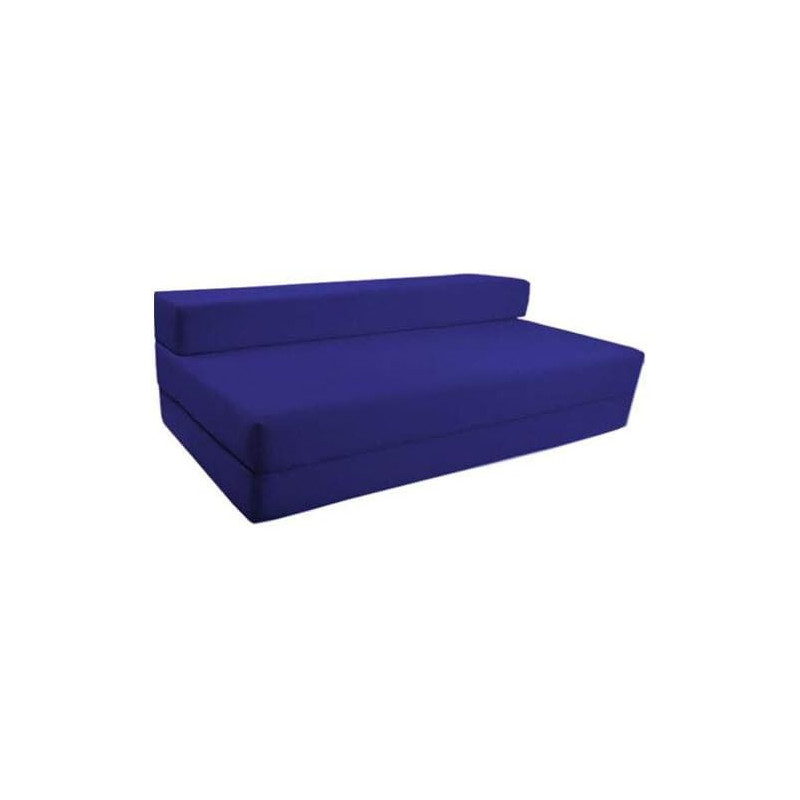 Zena Black Stallion 3-Seater Sofa, Fold Out Bed, Z Sofa Cum Bed - Queen Size