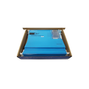 Suspension File Hanging File with Tabs for Filing Cabinets- Blue Color, Pack of 20 Files