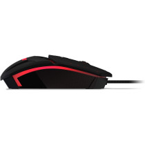 Acer Nitro Gaming Mouse - Customizable Weight to Maximize Your Gameplay, 8 Buttons and 6 Adjustable DPI Lighting, Black (NMW810)