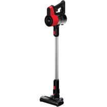 Beko Ergoclean VRT 50121 Vr Cordless Vacuum Cleaner , 110 Motor Power , 550Ml Dust-Bin Capacity , 2 Suction Mode , Electrical Turbo Brush With Led Light - Black & Red