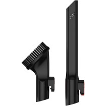 Beko Ergoclean VRT 50121 Vr Cordless Vacuum Cleaner , 110 Motor Power , 550Ml Dust-Bin Capacity , 2 Suction Mode , Electrical Turbo Brush With Led Light - Black & Red