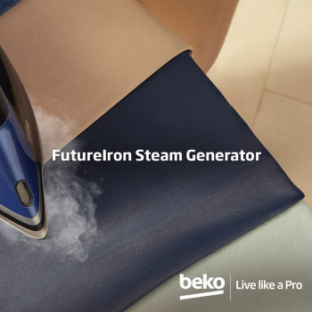 Beko Superglide Ceramic Soleplate, Blue (SPA9130B)