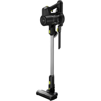 Beko VRT 51225 VB Cordless Vacuum Cleaner , 150 Watts DC Motor , 550 ML Dust-Bin Capacity , Electrical Turbo Brush with LED Light , 2 Suction Mode , Pet Brush - Black