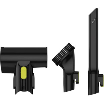 Beko VRT 51225 VB Cordless Vacuum Cleaner , 150 Watts DC Motor , 550 ML Dust-Bin Capacity , Electrical Turbo Brush with LED Light , 2 Suction Mode , Pet Brush - Black