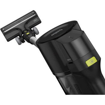 Beko VRT 51225 VB Cordless Vacuum Cleaner , 150 Watts DC Motor , 550 ML Dust-Bin Capacity , Electrical Turbo Brush with LED Light , 2 Suction Mode , Pet Brush - Black