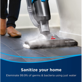 Bissell , All-in-One Vacuum & Steam Cleaner (1977E), Safe and Easy Bissell Cleaner, Steam on Demand, Cleans Across All Sealed Hard Floors-2 years manufacturing warranty