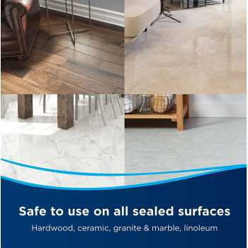 Bissell , All-in-One Vacuum & Steam Cleaner (1977E), Safe and Easy Bissell Cleaner, Steam on Demand, Cleans Across All Sealed Hard Floors-2 years manufacturing warranty