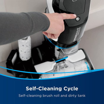 Bissell , Crosswave Cordless Max (2767E), 3 In 1 Cordless Cleaning Power, Vacuum, Wash And Dry, Multi-Surface Cleaning, With 2-Tank Technology & Self-Cleaning Cycle-2 Years Manufacturing Warranty