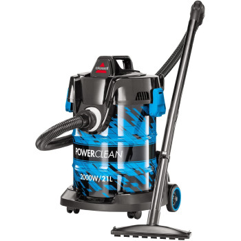 Bissell , Powerclean Drum Vacuum Cleaner 21L (2027E) Blue-2 Years Manufacturing Warranty