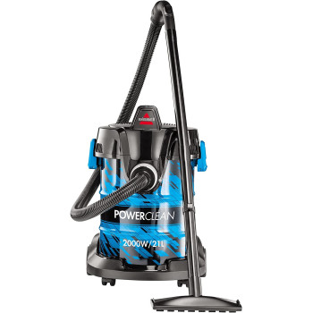 Bissell , Powerclean Drum Vacuum Cleaner 21L (2027E) Blue-2 Years Manufacturing Warranty