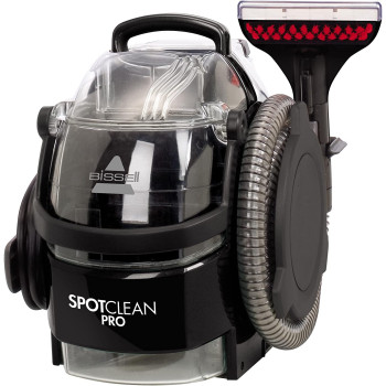 Bissell , SpotClean Pro (1558E), Most Powerful Portable Professional Carpet Cleaner, Removes Spots, Spills & Stains, Cleans Carpets Stairs, Upholstery and Car Seats, 2 years manufacturing warranty