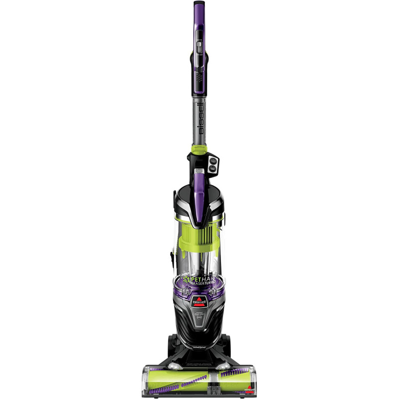 Bissell 24613 Pet Hair Eraser Turbo Plus Lightweight Vacuum, Tangle-Free Brush Roll, Powerful Pet Hair Pick-up, SmartSeal Allergen System, Specialized Pet Tools, Easy Empty