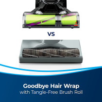 Bissell 24613 Pet Hair Eraser Turbo Plus Lightweight Vacuum, Tangle-Free Brush Roll, Powerful Pet Hair Pick-up, SmartSeal Allergen System, Specialized Pet Tools, Easy Empty