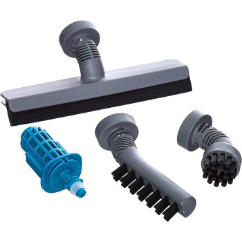 Black & Decker 5-In-1 Steam Mop With Superheated Steam With 5 Accessories Swivel Head 1300 W 380 Ml White Fsmh13E5-B5 2 Years Warranty