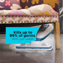 Black & Decker 5-In-1 Steam Mop With Superheated Steam With 5 Accessories Swivel Head 1300 W 380 Ml White Fsmh13E5-B5 2 Years Warranty