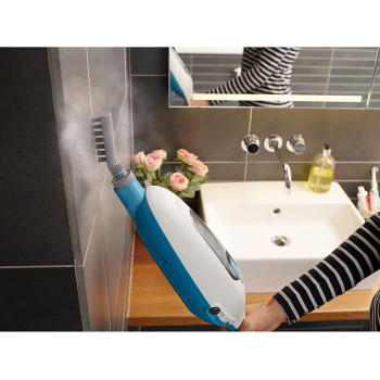 Black & Decker 5-In-1 Steam Mop With Superheated Steam With 5 Accessories Swivel Head 1300 W 380 Ml White Fsmh13E5-B5 2 Years Warranty