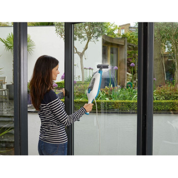 Black & Decker 5-In-1 Steam Mop With Superheated Steam With 5 Accessories Swivel Head 1300 W 380 Ml White Fsmh13E5-B5 2 Years Warranty