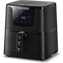 Black + Decker XL Digital Air Fryer 1700W, 7.5L Capacity, 360deg Rapid Air Convection Tech, AF700-B5, 2 Years Warranty