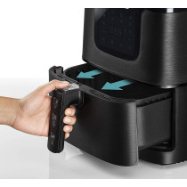Black + Decker XL Digital Air Fryer 1700W, 7.5L Capacity, 360deg Rapid Air Convection Tech, AF700-B5, 2 Years Warranty