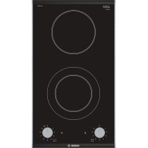 Bosch 30 cm Domino 2 Burner Ceramic Hob, Black - PKF375CA1M, 1 Year Warranty
