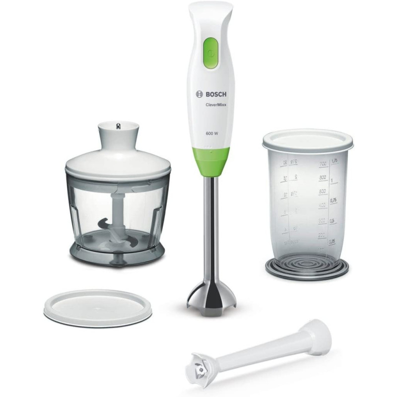 Bosch Clevermixx Msm2623GGB Hand Blender, 600W - White/Vivid Green"Min 1 year manufacturer warranty"