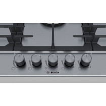 Bosch Serie , 6 gas hob90 cm Stainless steel- PCQ9B5O90M"Min 1 year manufacturer warranty"