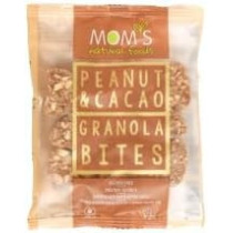 Mom's Natural Foods Peanut & Cocao Granola Bites 50g