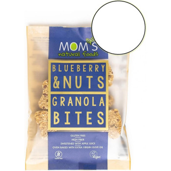 Mom'S Natural Food - Blueberry & Nuts Granola Bites