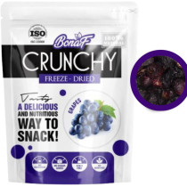 Bonaf Freeze Dried Grape (Seedless), Authentic Uzbek Fruit, Delicious And Crunchy Snack, 100% Natural (40 Gram)
