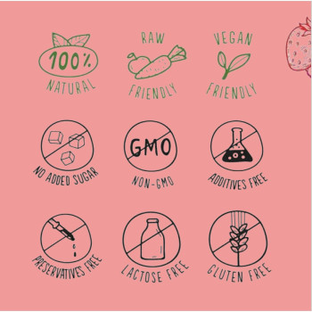 Bonaf Freeze Dried Raspberry, Delicious And Crunchy Snack (25G) 100% Natural Can Add To Granola, Yoghurts, Smoothies Or Desserts