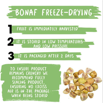 Bonaf Crunchy Freeze Dried Yellow Figs