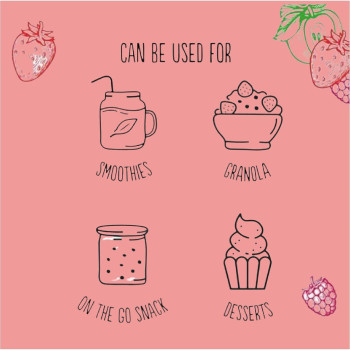 Bonaf Crunchy Freeze Dried Strawberry