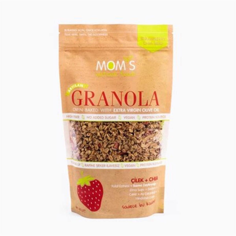 Mom'S Natural Food Strawberry Granola 360 Grams