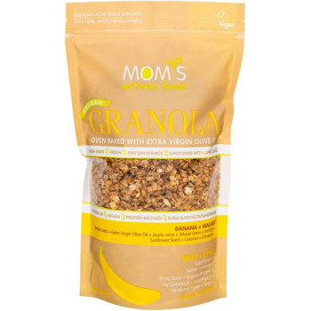 Mom'S Natural Food Banana & Walnut Granola 360 Gram