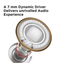 1More Ecs3001T Pistonbuds Tws Earphones 4 Enc Mic Low Latency Dynamic Stereo Earbuds Touch Control Sports Headphones Type-C Bluetooth 5.0 - Black