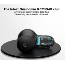 1More Omthing Eo006 Airfree Pods 2 True Wireless Earbuds Active Noise Cancelling Aptx Quality Audio Decoding Ipx5 Waterproof Bluetooth 5.0 - Black
