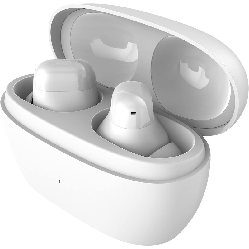 1More Eo009 Omthing Airfree Buds True Wireless Earbuds With Dnn Noise Cancellation For Clear Calls, Bluetooth 5.3 - White