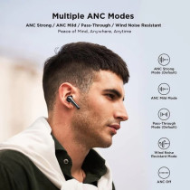 1More Es901 Comfobuds Pro True Wireless Earbuds Anc Modes With 6 Mics Enc Clear Call And Wireless Active Noise Cancelling Bluetooth 5.0 - Black