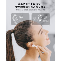 1More Ess3001T Comfobuds True Wireless Ergonomic And Lightweight Earbuds With 4 Enc Microphones, Ipx5 Water Resistance Bluetooth 5.0 Type-C - White