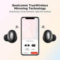1More Ess6001T Colorbuds True Wireless In-Ear Earbuds With Super Lightweight Design And Premium Bluetooth 5.0 Earphone Ipx5 Water Resistant- Black