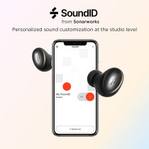 1More Ess6001T Colorbuds True Wireless In-Ear Earbuds With Super Lightweight Design And Premium Bluetooth 5.0 Earphone Ipx5 Water Resistant- Black