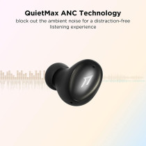 1More Ess6001T Colorbuds True Wireless In-Ear Earbuds With Super Lightweight Design And Premium Bluetooth 5.0 Earphone Ipx5 Water Resistant- Black