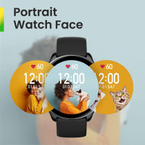 Amazfit GTR Mini Smart Watch 1.28-inch AMOLED Display Sport Watch GPS 5 Satellite Positioning System - Black