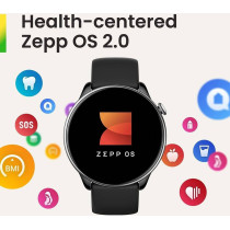 Amazfit Gtr Mini Smart Watch 1.28-Inch Amoled Display Sport Watch Gps 5 Satellite Positioning System 120 Sport Modes Smart Recognition Fitness Watch 5Atm Water Resistance - Blue