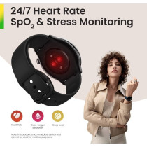 Amazfit Gtr Mini Smart Watch 1.28-Inch Amoled Display Sport Watch Gps 5 Satellite Positioning System 120 Sport Modes Smart Recognition Fitness Watch 5Atm Water Resistance - Blue