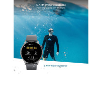 Amazfit Gtr 2E Smart Watch 1.39Inch Amoled Always-On Display 90 Sports Modes 24Hrs Health Monitoring, 5 Atm Water Resistance, Built-In Alexa - Grey
